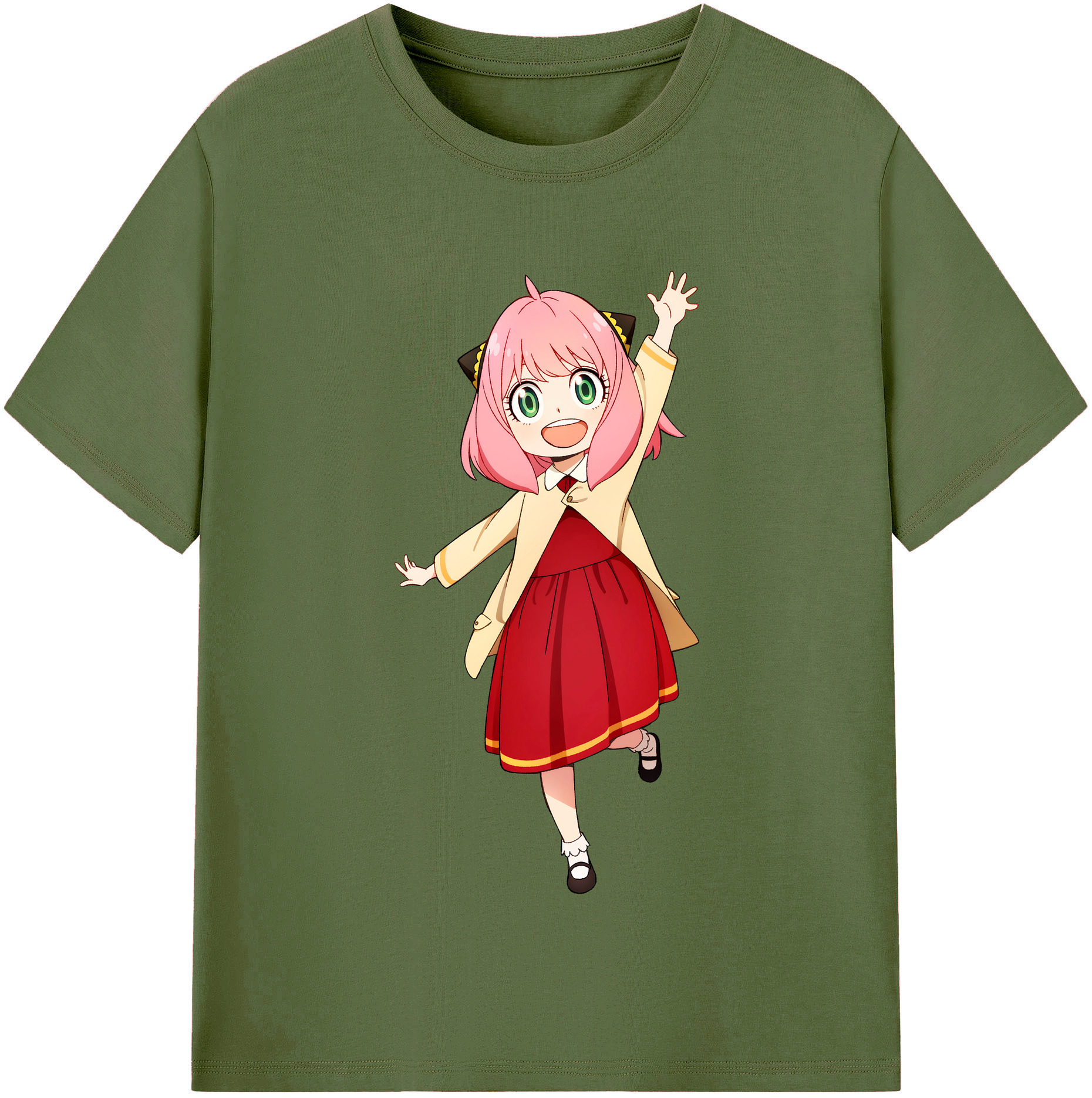 （画像用） SPY×FAMILY间谍家家酒 綿100％半袖Tシャツ（フロントプリント）
